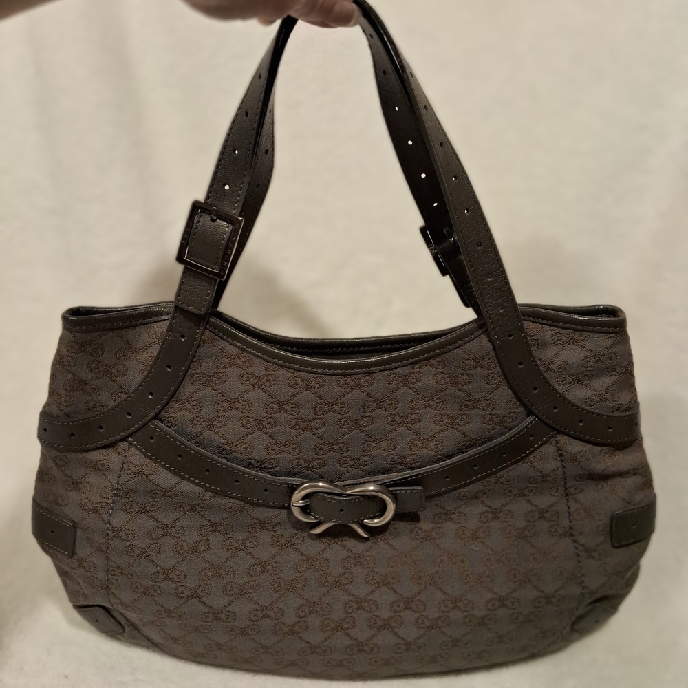 Anya Hindmarch Brown Satchel Bag